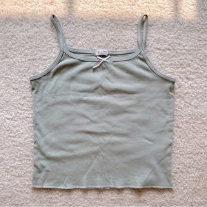 John galt mint green baby top